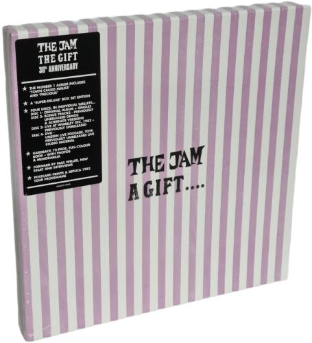 The Jam The Gift - Super Deluxe Edition - Sealed UK CD Album Box